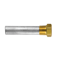 Pencil anode complete with brass plug th. 1/2'' bspt  for Cummins -  Ø 12,5 L.50,8  - 02045T - Tecnoseal